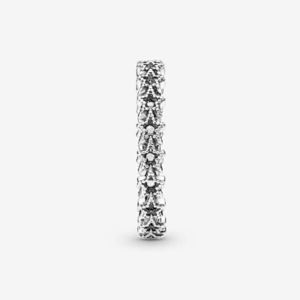 Pandora CA Band of Asymmetric Stars Fashion Ring