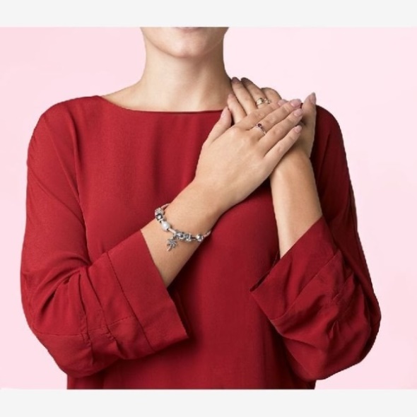 Pandora CA Brand Moments Snake Chain Bracelet