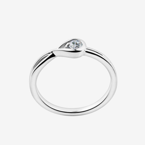 Pandora CA Brilliance Lab-Created 015 Ct Tw Diamond Ring