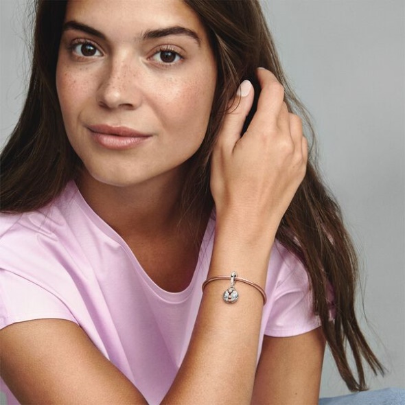 Pandora CA Club 2022 Ladybird Heart Dangle Charm