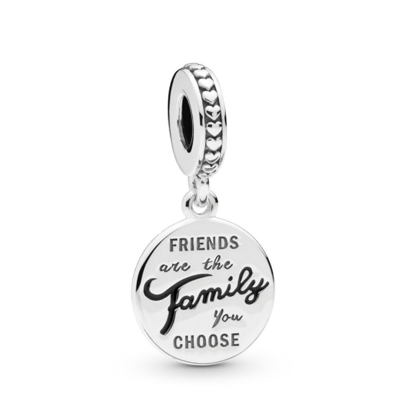 Pandora CA Friends Are Family Dangle Charm