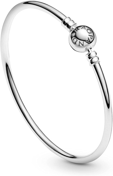 Pandora CA Jewelry Bangle Charm Sterling Silver Bracelet