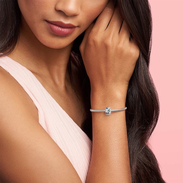 Pandora CA Jewelry Butterflies Clip Sterling Silver Charm