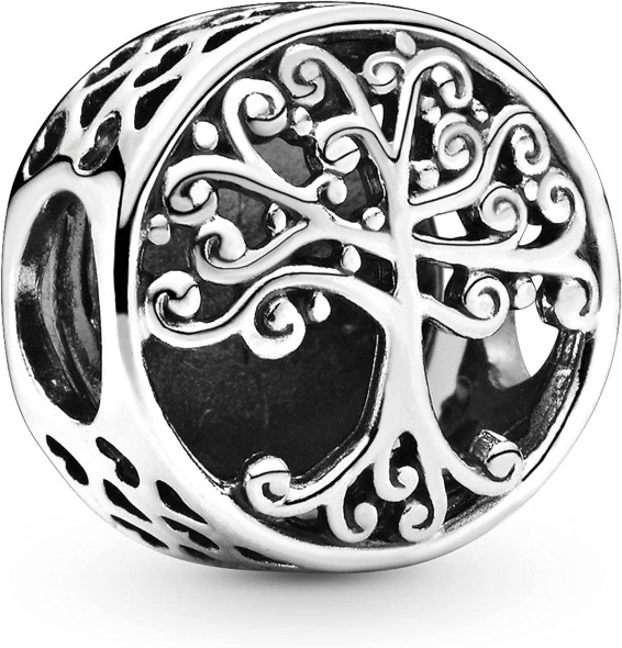 Pandora CA Jewelry Family Roots Sterling Silver Charm