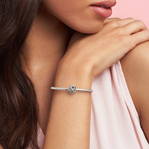 Pandora CA Jewelry Open Your Heart Sterling Silver Charm