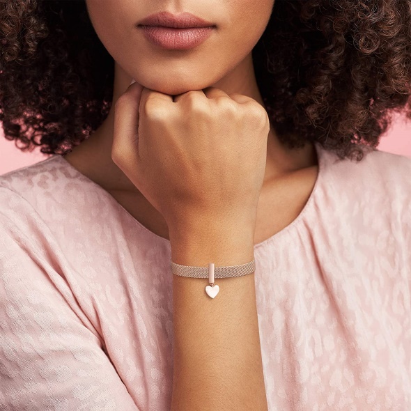 Pandora CA Jewelry Reflexions Heart Dangle Clip Charm