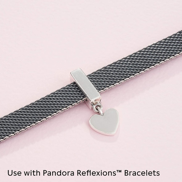 Pandora CA Jewelry Reflexions Heart Dangle Clip Charm