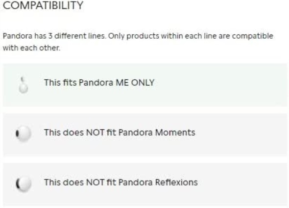 Pandora CA ME Compatible Crescent Moon Crystal Dangle Charm New