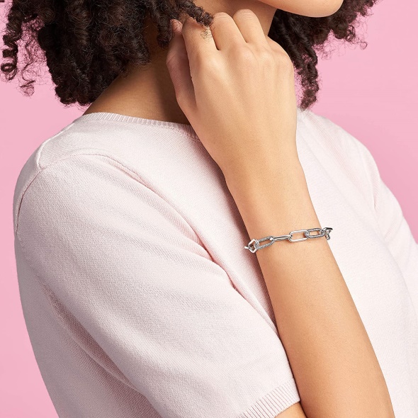 Pandora CA ME Jewelry Link Sterling Silver Bracelet