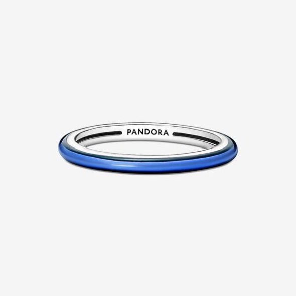 Pandora CA Me Electric Blue Ring
