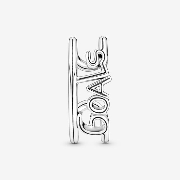 Pandora CA Me Goals Open Ring