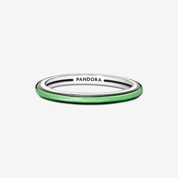 Pandora CA Me Laser Green Ring