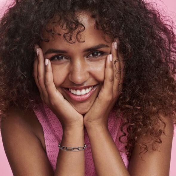 Pandora CA Me Link Chain Bracelet Ruthenium Plated