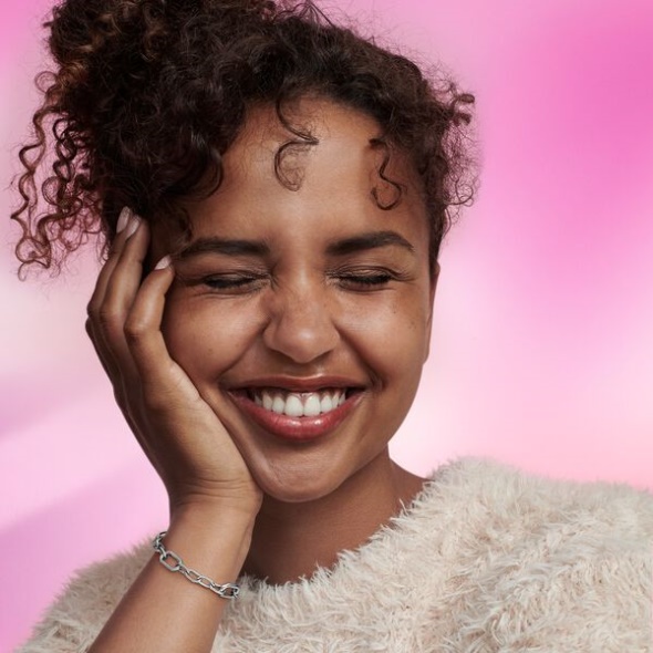 Pandora CA Me Link Chain Bracelet Sterling Silver