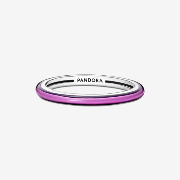 Pandora CA Me Shocking Purple Ring