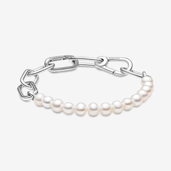 Pandora CA Me Treated Freshwater Cultured Pearl Bracelet