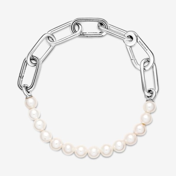 Pandora CA Me Treated Freshwater Cultured Pearl Bracelet