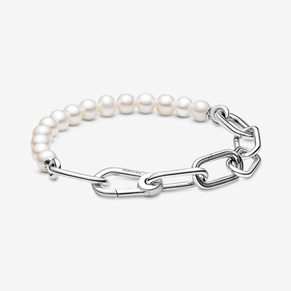 Pandora CA Me Treated Freshwater Cultured Pearl Bracelet