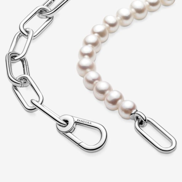 Pandora CA Me Treated Freshwater Cultured Pearl Necklace