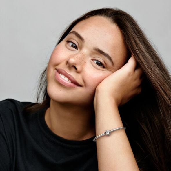 Pandora CA Moments Bangle Sterling Silver