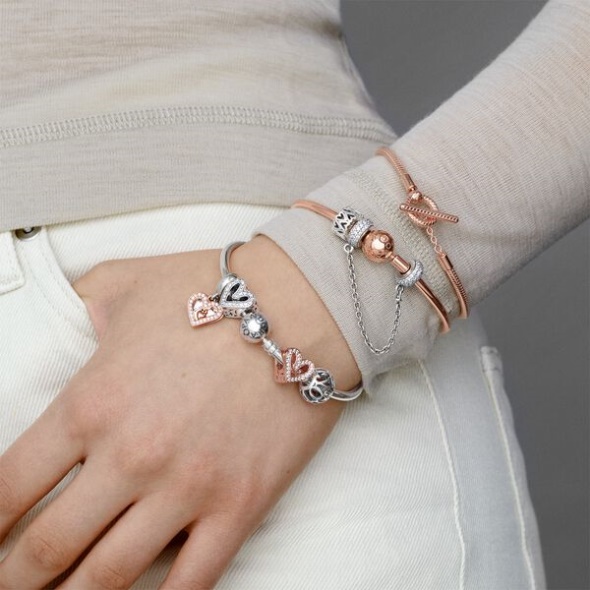 Pandora CA Moments Bangle Sterling Silver