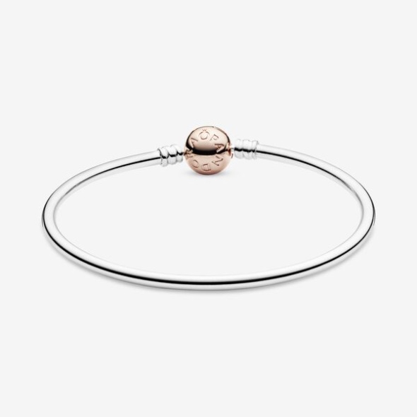 Pandora CA Moments Bangle Two-Tone