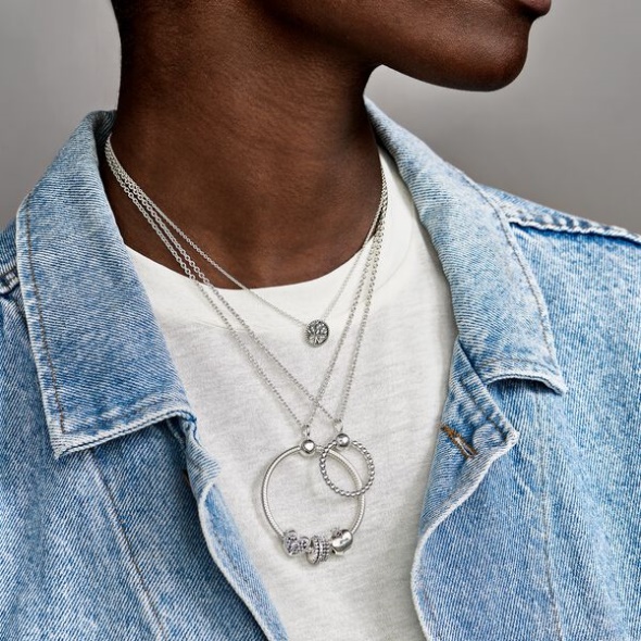 Pandora CA Moments Large O Pendant-Final Sale