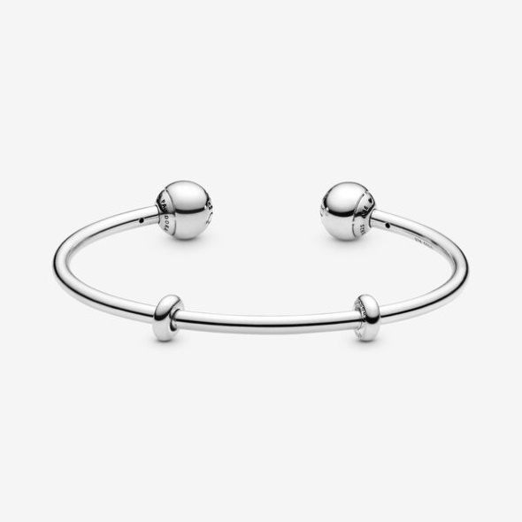 Pandora CA Moments Open Bangle Sterling Silver