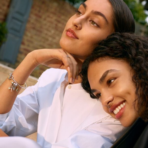 Pandora CA Moments Snake Chain Bracelet Gold Plated