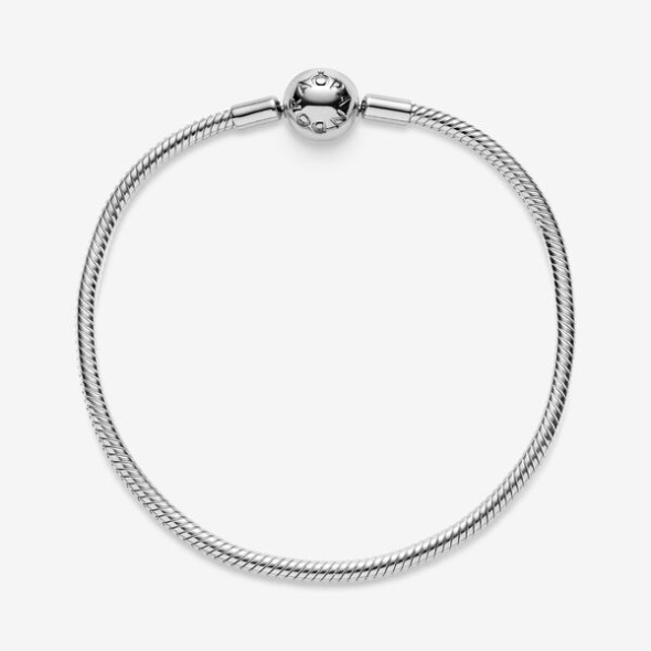 Pandora CA Moments Snake Chain Bracelet Sterling Silver