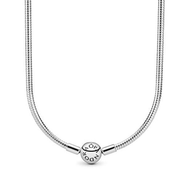 Pandora CA Moments Sterling Silver Necklace with Signature Clasp