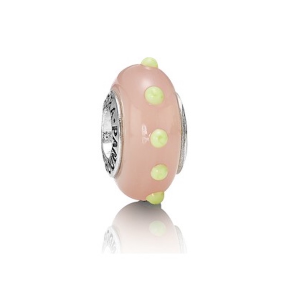 Pandora CA Murano Glass Seeing Spots Bead Charm
