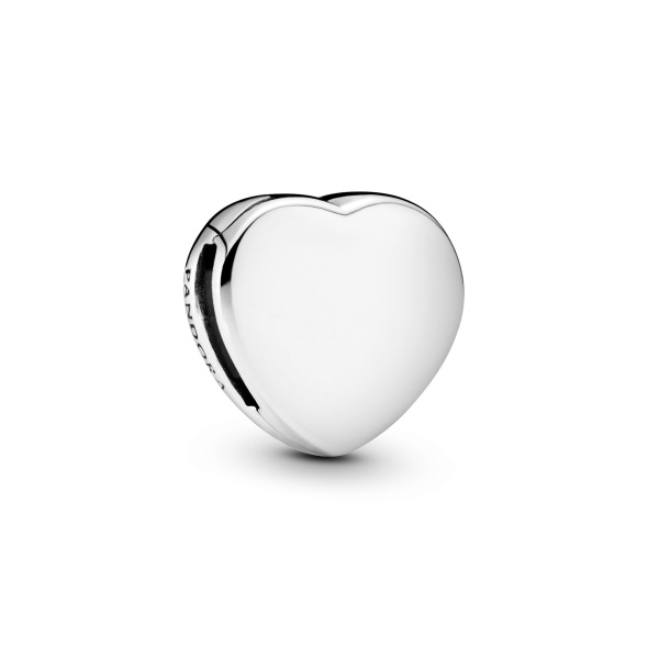 Pandora CA Reflexions Heart Clip Charm