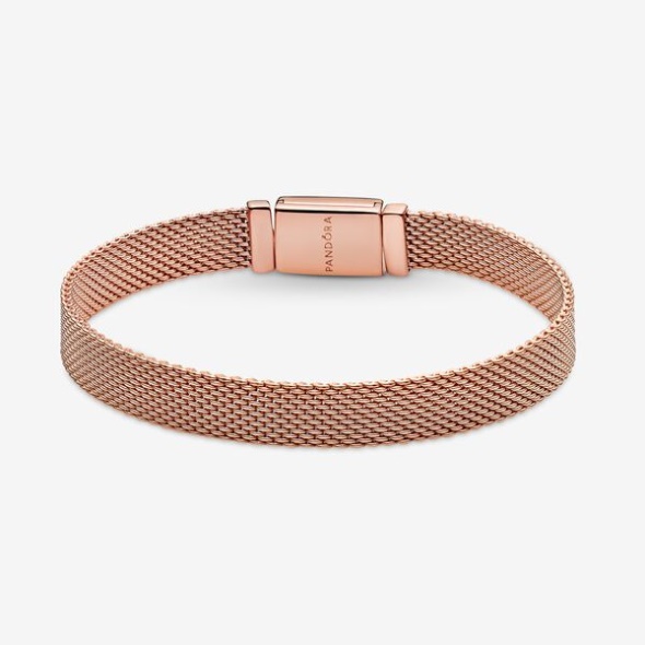 Pandora CA Reflexions Long Clasp Pave Bracelet