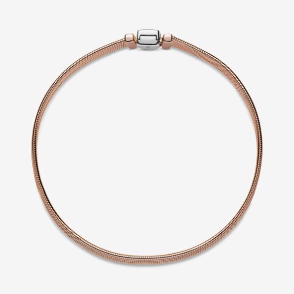 Pandora CA Reflexions Multi Snake Chain Bracelet Two-Tone