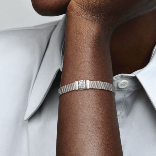 Pandora CA Reflexions Sparkling Clasp Bracelet