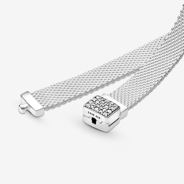 Pandora CA Reflexions Sparkling Clasp Bracelet