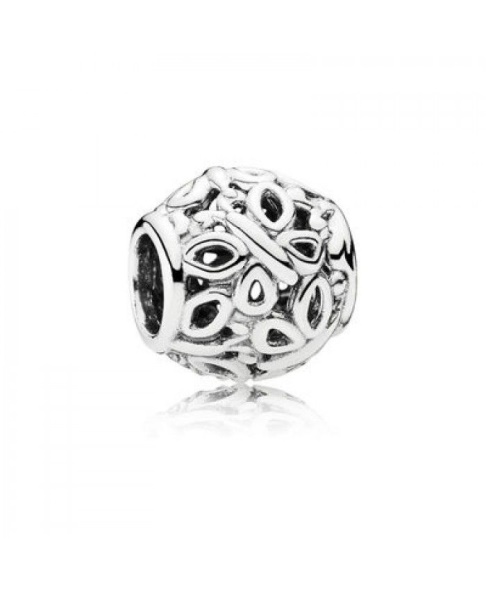 Pandora CA Retired Sterling Silver Butterfly Garden Openworks Charm