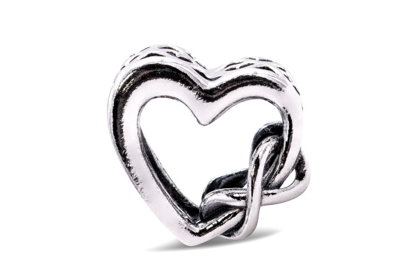 Pandora CA Sterling Silver Love You Mum Infinity Heart Charm