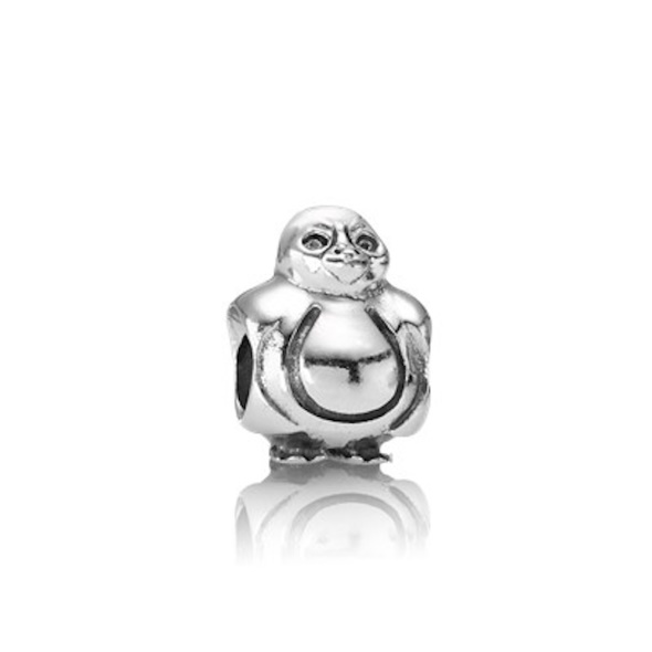 Pandora CA Sterling Silver Penguin Charm Retired