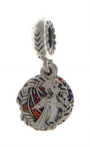 Pandora CA Sterling Silver with Red Cubic Zirconia Disney Frozen Anna Dangle Charm