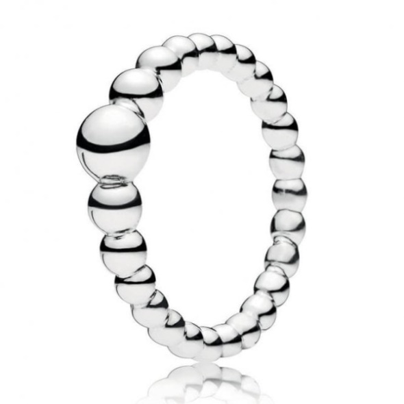 Pandora CA String of Beads Ring