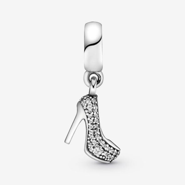 Pave Stiletto Shoe Dangle Charm Pandora CA