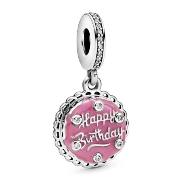 Pink Birthday Cake Dangle Charms Pandora CA