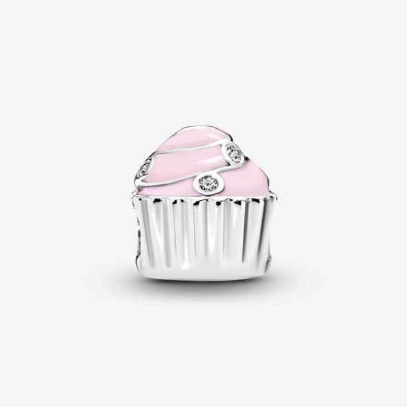 Pink Cupcake Charm Pandora CA