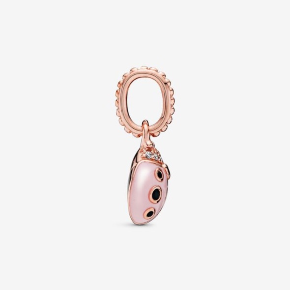 Pink Ladybird Pendant Pandora CA