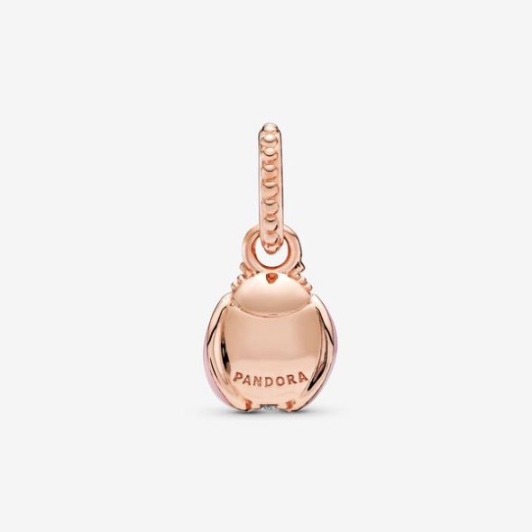 Pink Ladybird Pendant Pandora CA