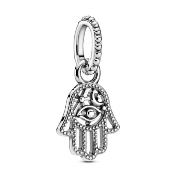 Protective Hamsa Hand Dangle Charms Pandora CA