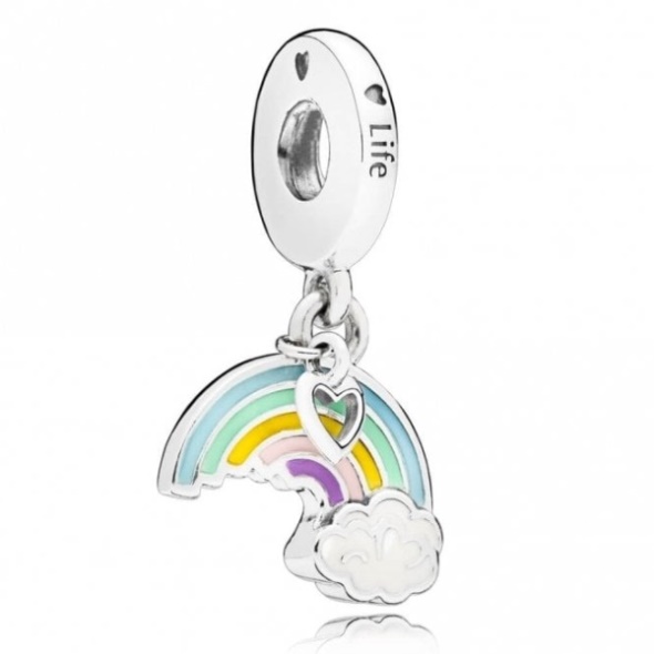 Rainbow  Cloud Dangle Charms Pandora CA