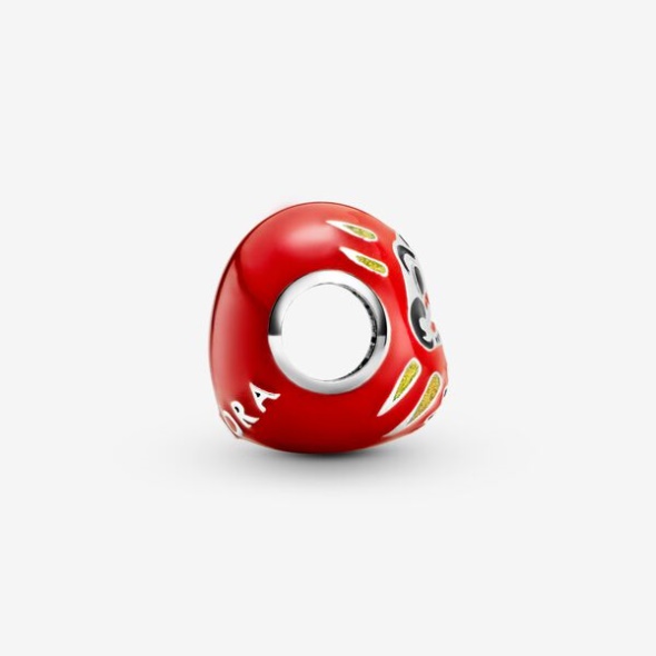 Red Daruma Doll Charm Pandora CA